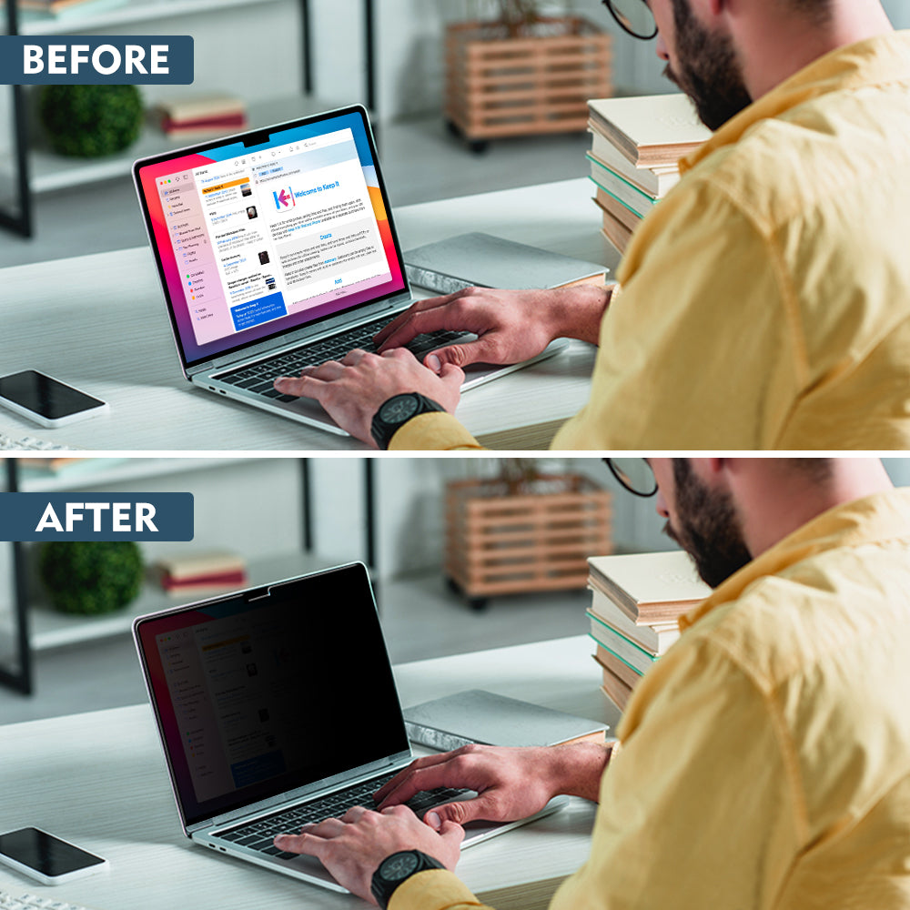 180 degree Screen Protect with flips, Privacy Filter, Anti Spy, Film Anti Glare