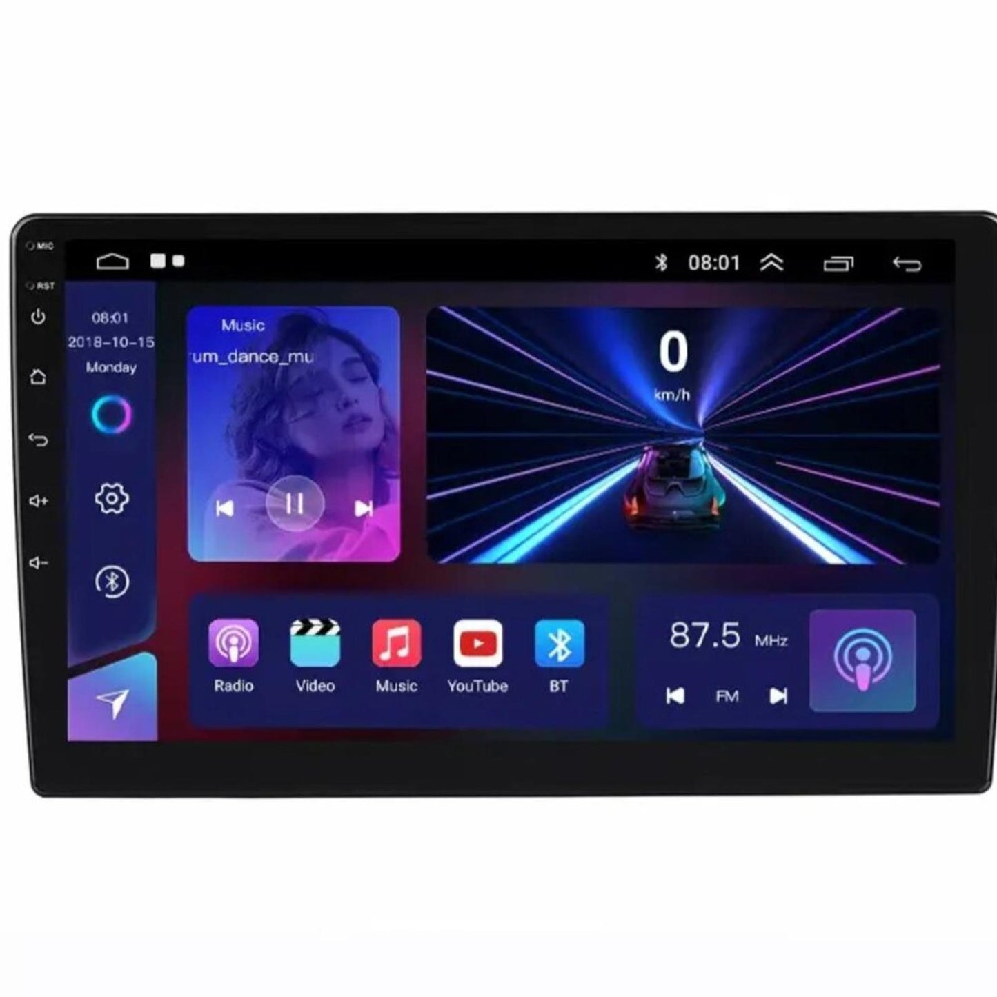 Car Android 13, 6G+128G Player-9",10'' A15 MAX solution,1280x720 IPS screen,Wifi