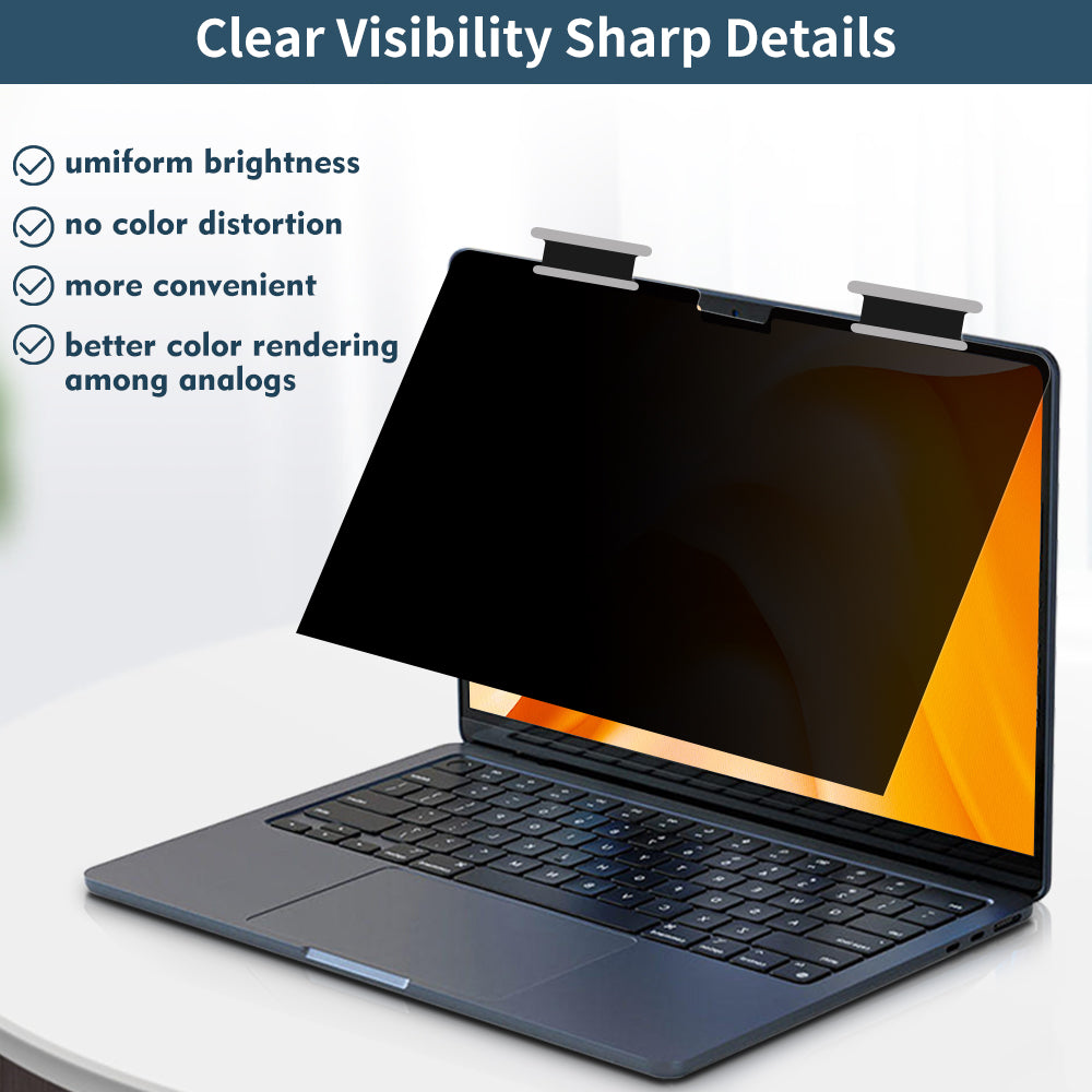 180 degree Screen Protect with flips, Privacy Filter, Anti Spy, Film Anti Glare