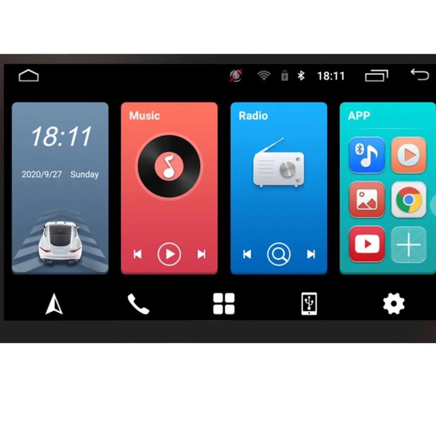 Car Android 13, 6G+128G Player-9",10'' A15 MAX solution,1280x720 IPS screen,Wifi