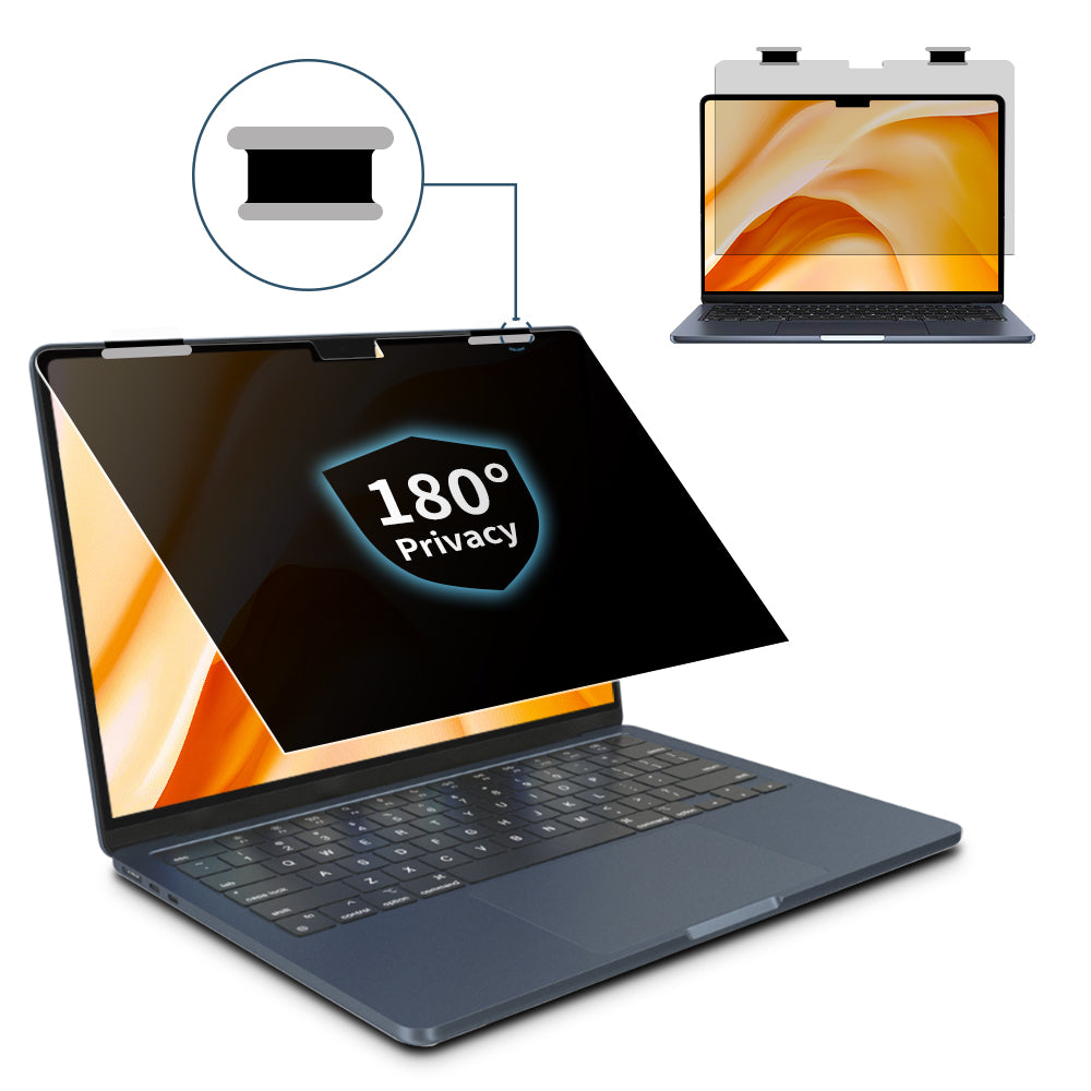 180 degree Screen Protect with flips, Privacy Filter, Anti Spy, Film Anti Glare