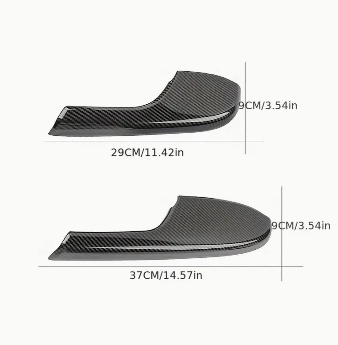 4 pcs, Cover Trim for 2016-2021 Honda, Door Armrest Protector Civic Sedan & Hatc