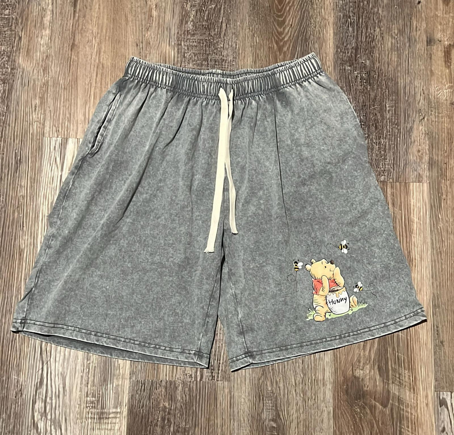 E#4146-XXL-cotton 100%, super soft, super comfy, graphic shorts, vintage
