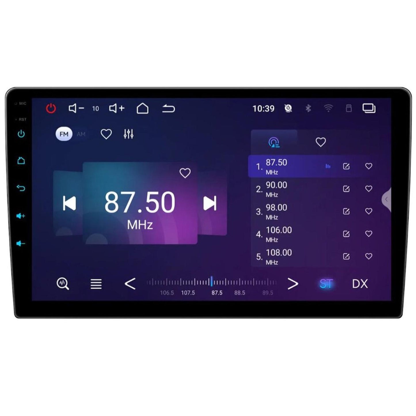 Car Android 13, 6G+128G Player-9",10'' A15 MAX solution,1280x720 IPS screen,Wifi