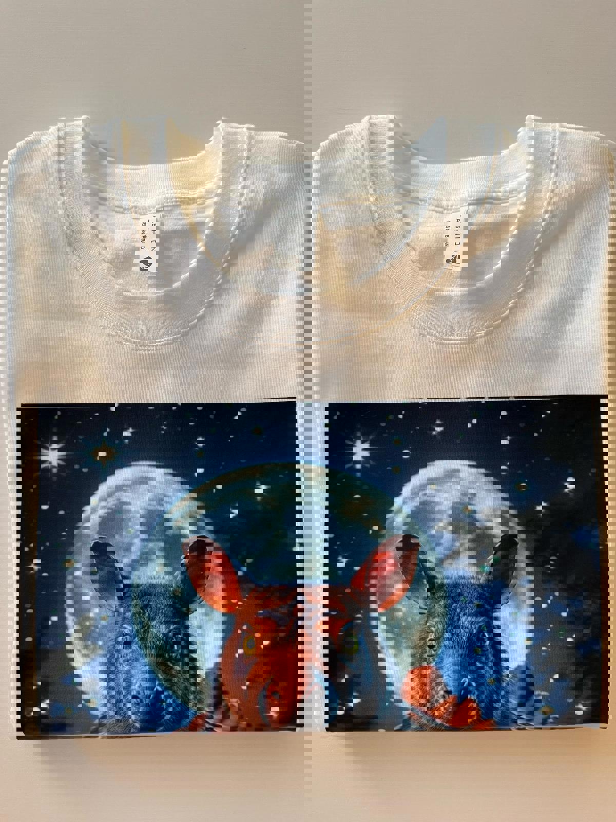 E#1092-L-cotton 100%, super soft, super comfy, graphic tee