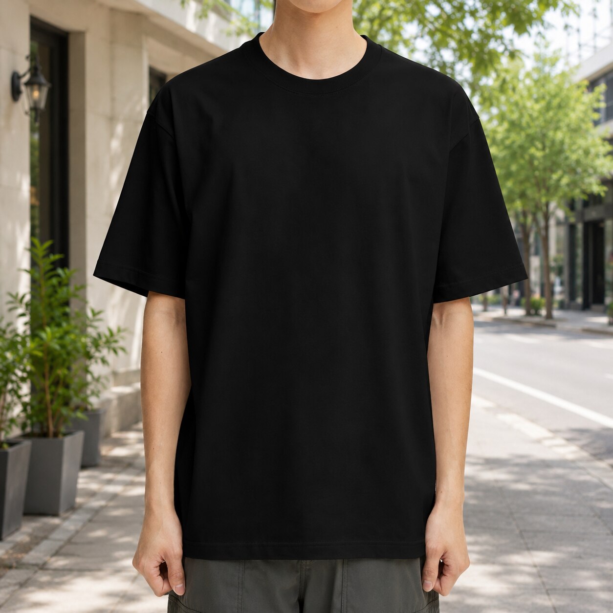 Non-Washed cotton - oversized