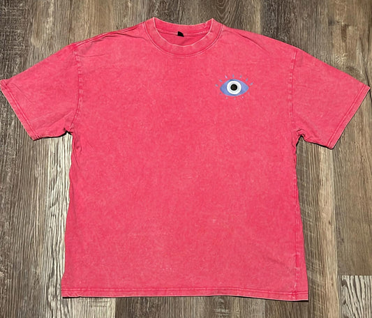 E#529-L-cotton 100%, super soft, super comfy, graphic tee