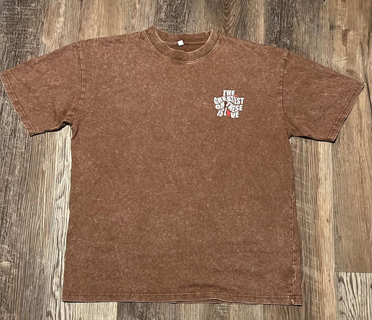 E#531-L-cotton 100%, super soft, super comfy, graphic tee