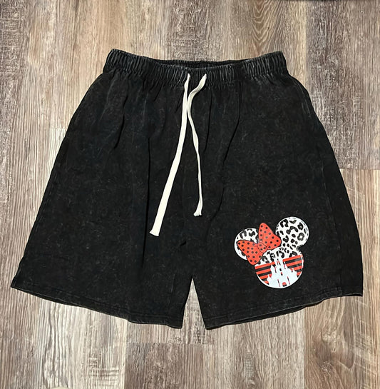 E#4145-XXL-cotton 100%, super soft, super comfy, graphic shorts