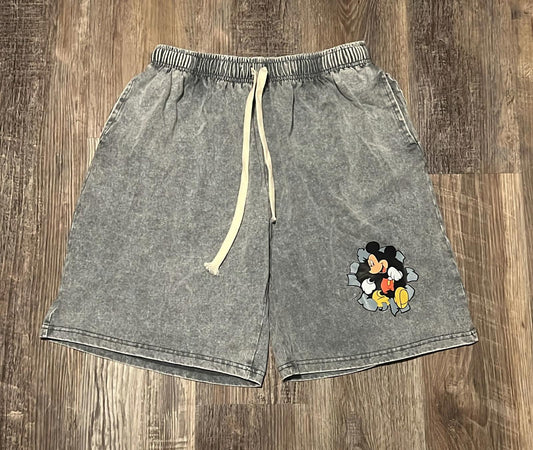 E#5126-XL-cotton 100%, super soft, super comfy, graphic shorts