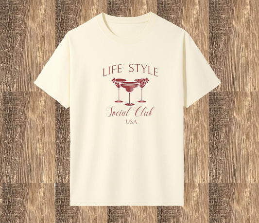 E#E0007-M-cotton 100%, super soft, super comfy, graphic tee